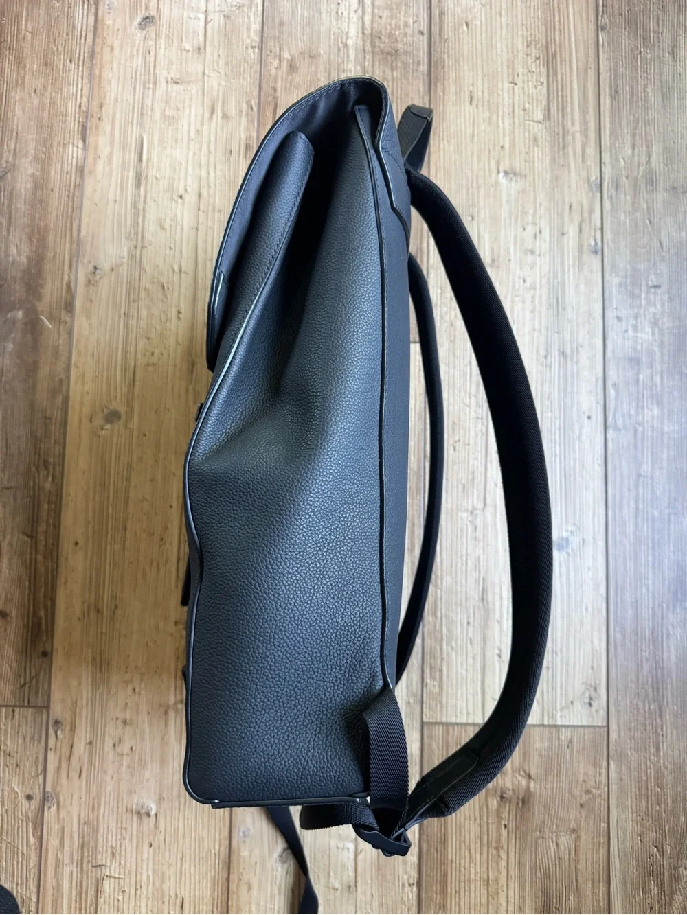 Louis Vuitton Black Aerogram Fastline Backpack with Luggage Tag - USED ONCE